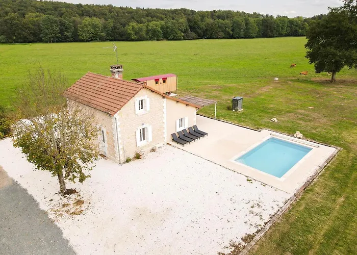 Charming With Private Pool Ferienhaus Hautefort